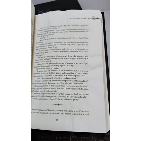 FORGOTTEN REALMS THE HUNTERS BLADES TRILOGY R.A. SALVATORE HARDCOVER FIRST PRINT - Picture 8 of 11